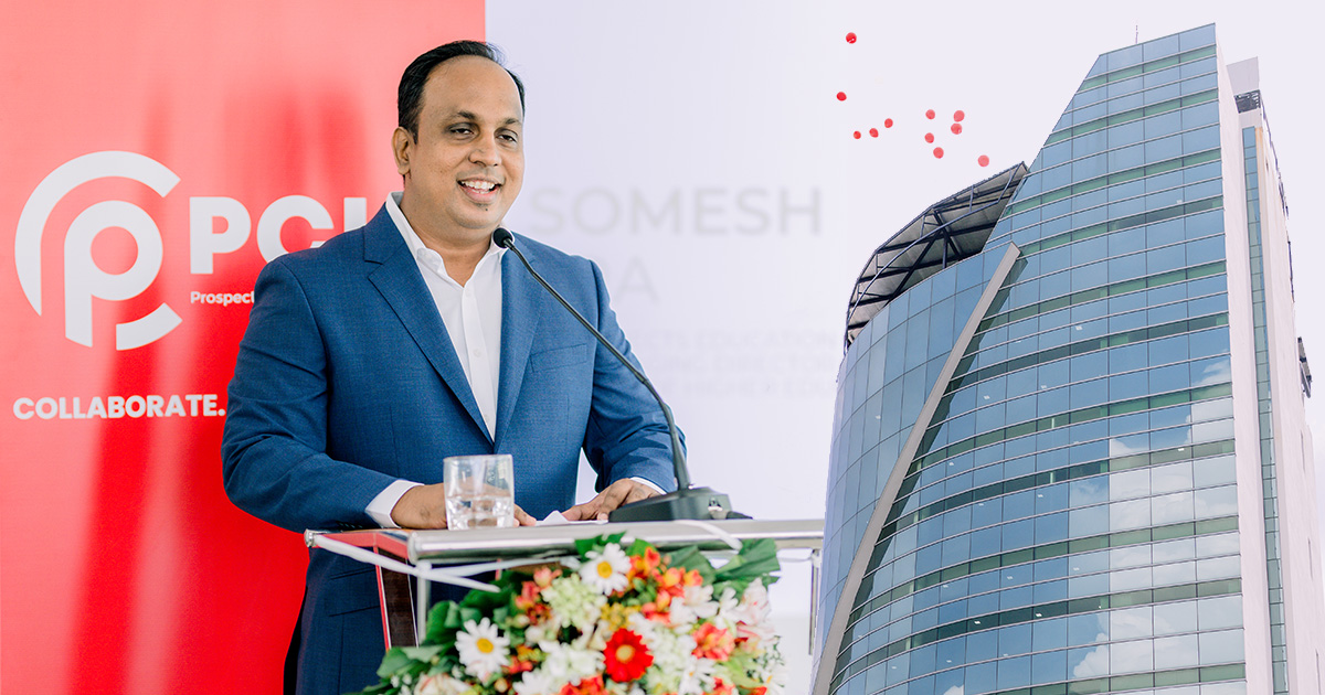 Somesh Perera at PCHE Opening Ceremony
